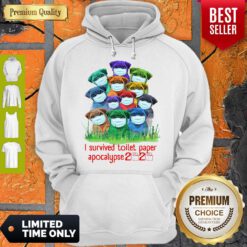 Awesome Pug I Survived Toilet Paper Apocalypse 2020 Hoodie