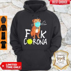 Nice Pitbull Fuck Corona Hoodie