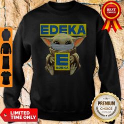 Funny Baby Yoda Mask Edeka Coronavirus Sweatshirt