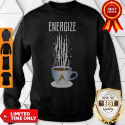 Top Star Trek Coffee Energize Sweatshirt