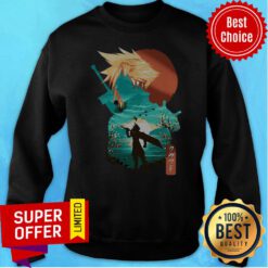 Top Final Fantasy Battle Silhouette Sweatshirt