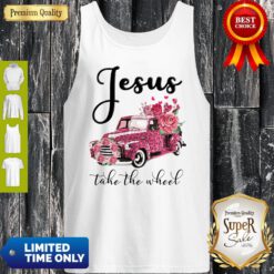Awesome Jesus Take The Wheel Tank Top