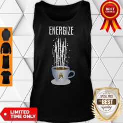 Top Star Trek Coffee Energize Tank Top