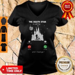 Madalorian And Baby Yoda The Death Star Is Calling And I Must Go V-neck