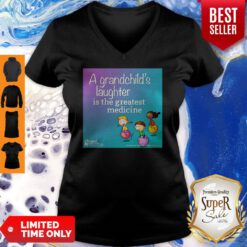 A Grandchild’s Laughter Is The Greatest Medicine V-neck