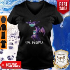 Official Dragon Mask Ew People Covid-19 V-neck