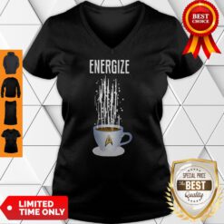 Top Star Trek Coffee Energize V-neck