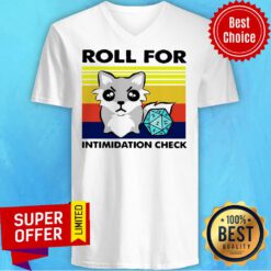 Awesome Roll For Intimidation Check V-neck