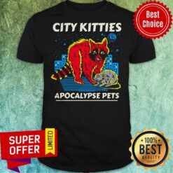 Awesome City Kitties Apocalypse Pets Shirt