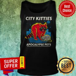 Awesome City Kitties Apocalypse Pets Tank Top