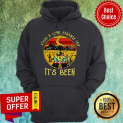 Awesome Hippie What A Long Strange Trip It’s Been Hoodie