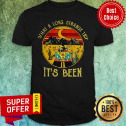 Awesome Hippie What A Long Strange Trip It’s Been Shirt