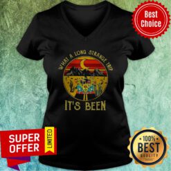 Awesome Hippie What A Long Strange Trip It’s Been V-neck