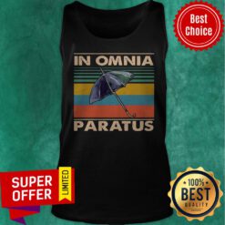 Awesome Umbrella In Omnia Paratus Tank Top