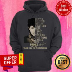 Dearly Beloved We Are Gathered Here Today To Get Through This Thing Called Life Prince Hoodie