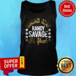 Funny Black Macho Man Randy Savage Oh Yeah Tank Top