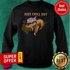 Funny Panda Just Chill Out Sweatshirt