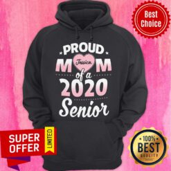 Funny Proud Mom Of A 2020 Senior Jessica Personalized Hoodie