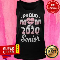 Funny Proud Mom Of A 2020 Senior Jessica Personalized Tank Top
