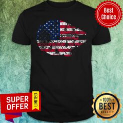 Funny Star Wars The Millennium Falcon American Flag Shirt
