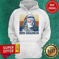 Funny Vintage Beer Ben Drankin Hoodie