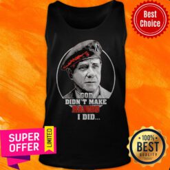 Funny Vintage God Didn’t Make Rambo I Did Tank Top