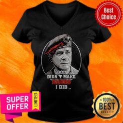 Funny Vintage God Didn’t Make Rambo I Did V-neck