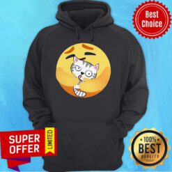 Funny Icon Care Cat Hoodie