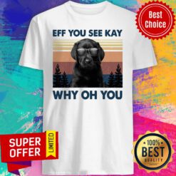 Labrador Eff You See Kay Why Oh You Vintage Shirt