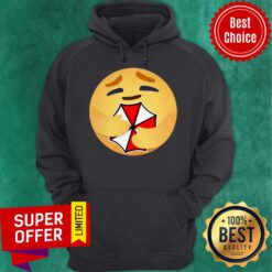 Nice Emoticon Hug Umbrella Hoodie