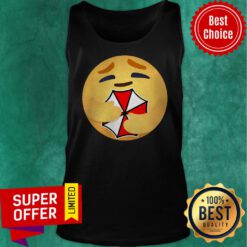 Nice Emoticon Hug Umbrella Tank Top