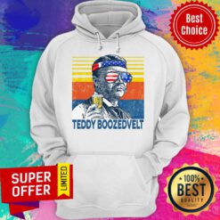 Nice Retro Independence Day Beer Teddy Boozedvelt Hoodie