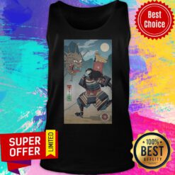 Nice Samurai Vs Virus Demon No 3 Tank Top