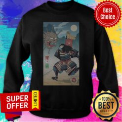 Nice Samurai Vs Virus Demon No 3 Sweatshirt