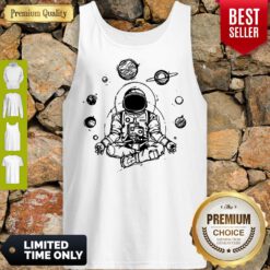 Official Astronaut Zen Yoga Spiritual Space Tank Top