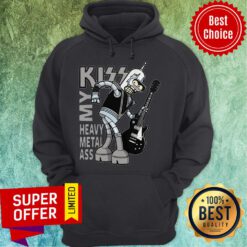 Official Bender Futurama Kiss My Heavy Metal Ass Hoodie