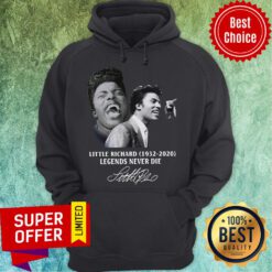 Official Little Richard 1932 2020 Legends Never Die Signature Hoodie