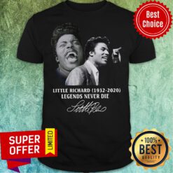 Official Little Richard 1932 2020 Legends Never Die Signature Shirt