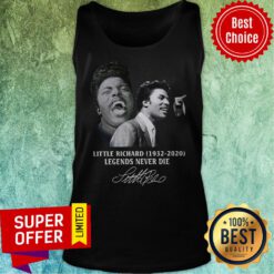 Official Little Richard 1932 2020 Legends Never Die Signature Tank Top