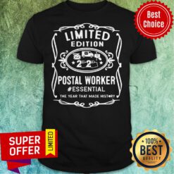 Postal Worker Essential The Year That Made History Coronavirus Shirt
