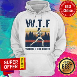 Premium Vintage WTF Hoeing Ain't Easy Hoodie