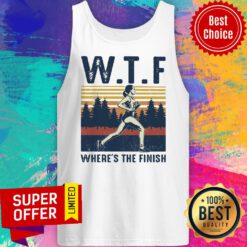 Premium Vintage WTF Hoeing Ain't Easy Tank Top