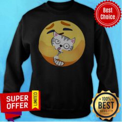 Funny Icon Care Cat Sweatshirt