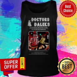 Doctors Daleks Sci Fi Role Playing Game Players Handbook Tank Top
