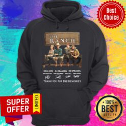 The Ranch 2016 2020 04 Seasons 80 Episodes Thank You For The Memories Hoodie