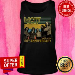 Top Mott The Hoople 1970 2020 50th Anniversary Tank Top