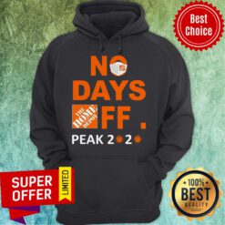 Top The Home Depot No Day Off Peak 2020 Coronavirus Hoodie