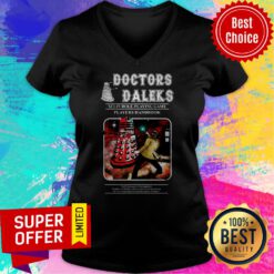 Doctors Daleks Sci Fi Role Playing Game Players Handbook V-neck