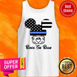 Awesome Back The Blue Tank Top