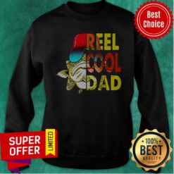 Awesome Fishing Reel Cool Dad Sweatshirt